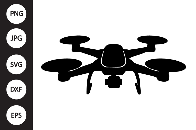 Drone Silhouette Image 5