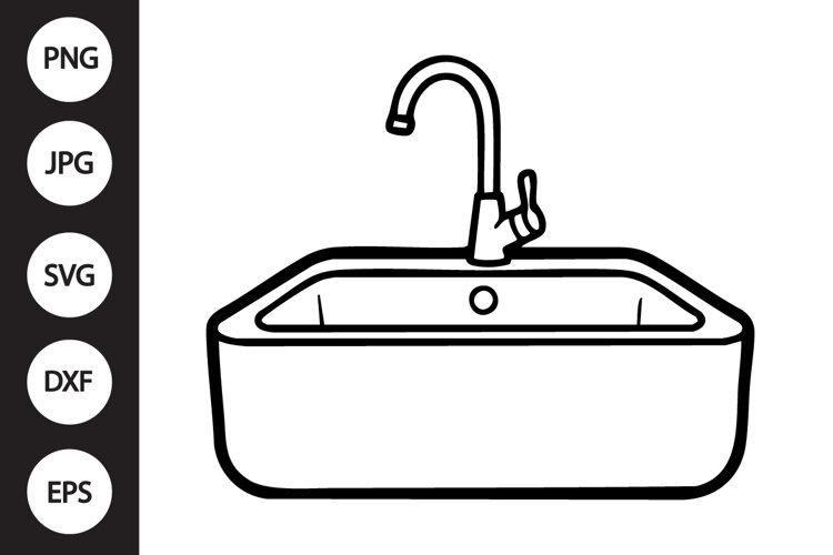 Sink SVG example image 1