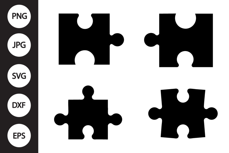Puzzle Piece Silhouette