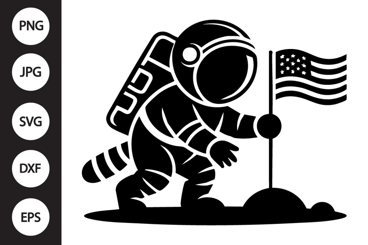 Astronaut Svg Image 9