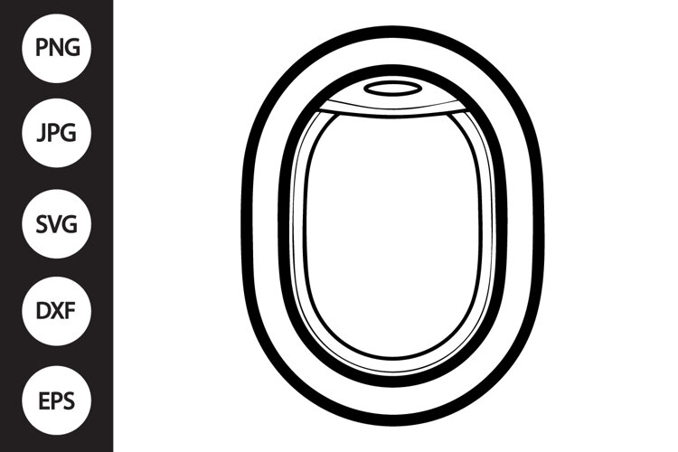 Airplane Window SVG example image 1
