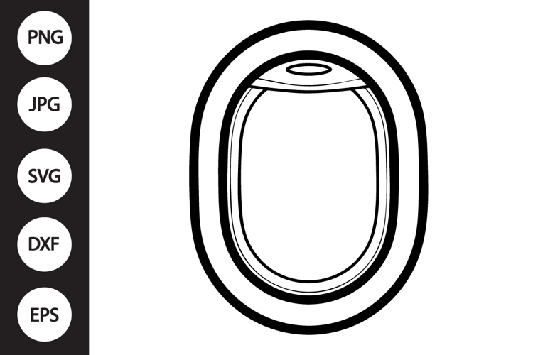 Airplane Window SVG
