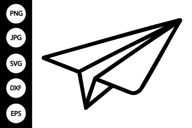 Airplane Outline SVGs Image 6