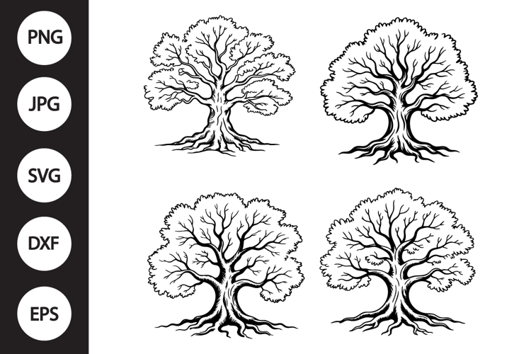 Tree Silhouette Vector Image 15