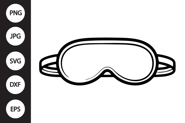 Sleeping Mask SVG
