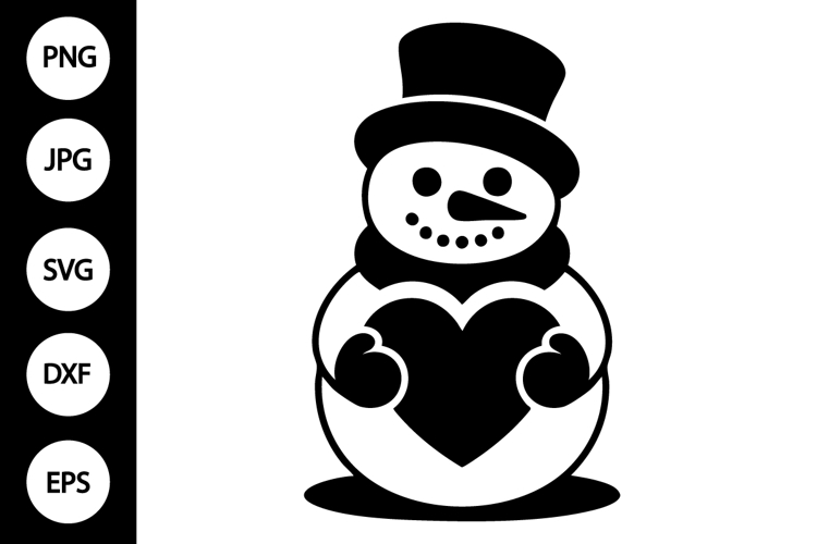 Cricut Snowman Svg Image 2