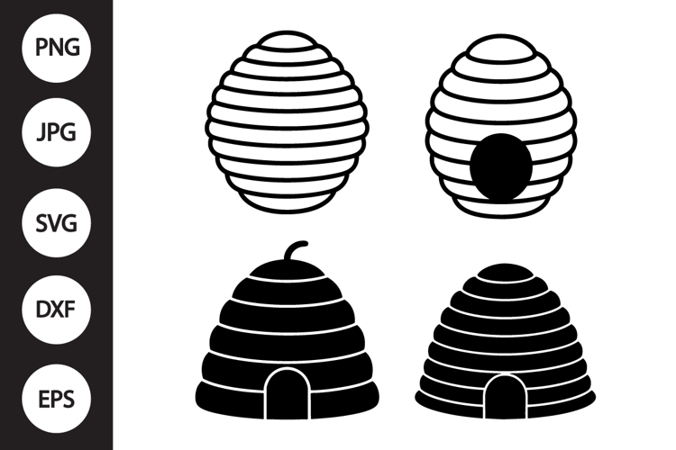 Bee Hive Clipart