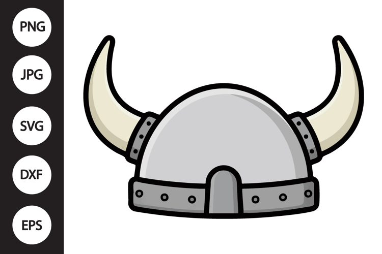 Viking Helmet SVG Image 3