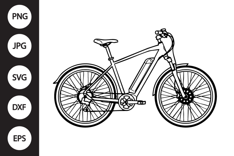 E-bike SVG