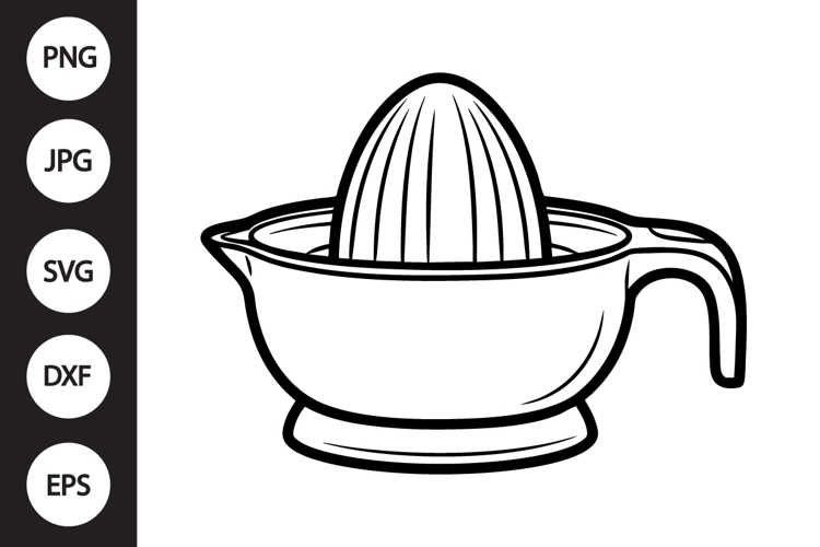 Citrus Juicer SVG