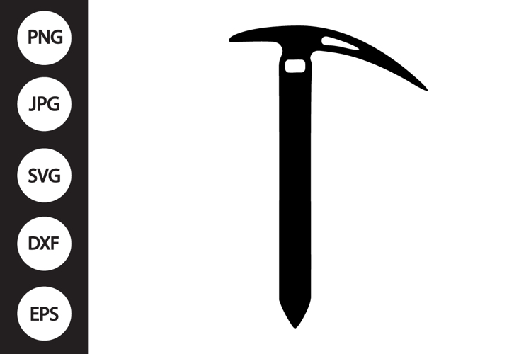 Ice Axe SVG example image 1