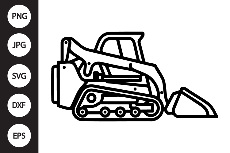 Skid Steer Svg Image 14