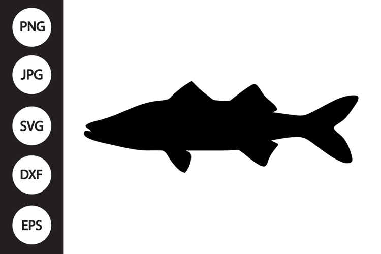 Snook Fish SVG