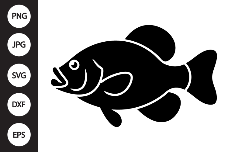 Crappie Svg Image 3