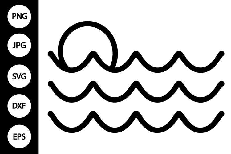 Wave Lines SVG