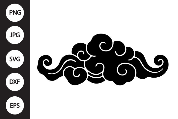Eastern Chinese Cloud SVG example image 1