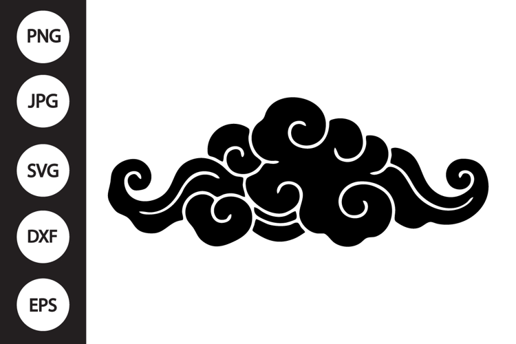 Eastern Chinese Cloud SVG