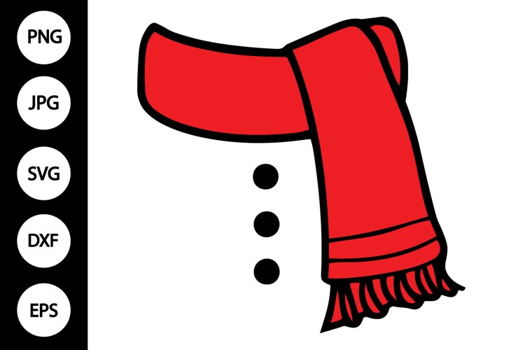 Snowman Scarf Clipart (4485299)