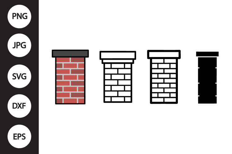Chimney SVG, Chimney Clipart