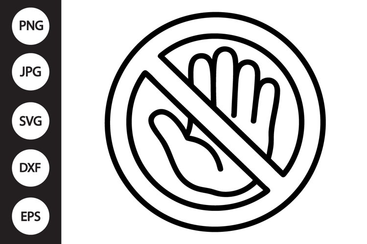 Stop Hand SVG
