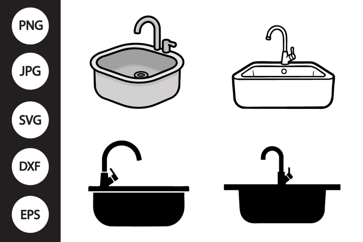 Sink SVG, Sink Clipart