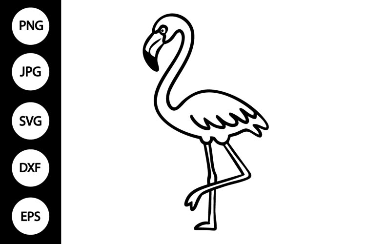 Flamingo Clipart Image 20