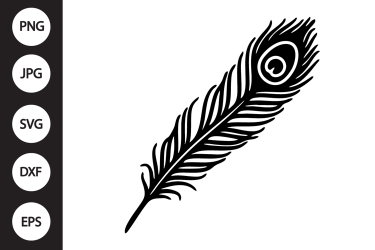 Peacock Feather SVG