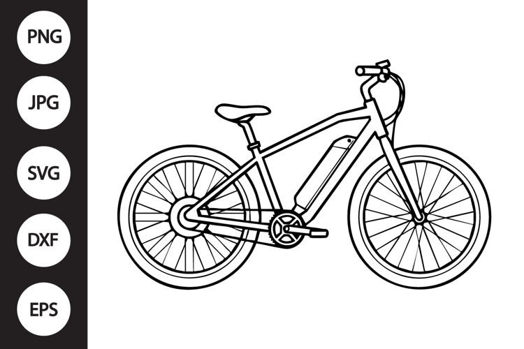 E-bike SVG