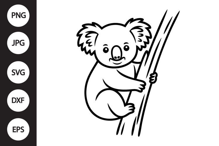 Koala Svg Image 13