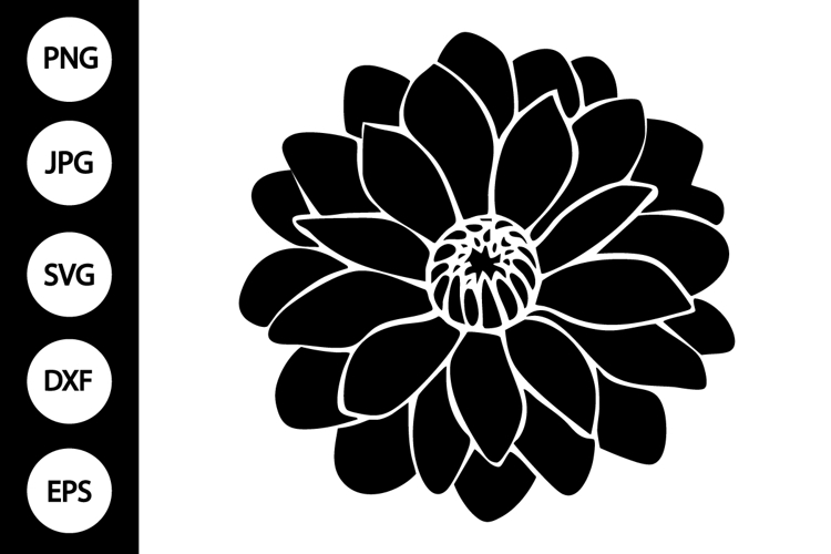 Flower Silhouette Image 6
