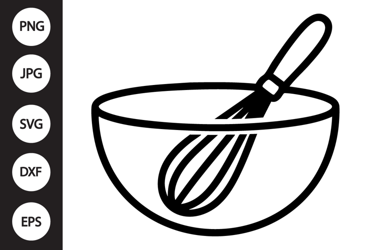 Mixing Bowl Clipart Image 5