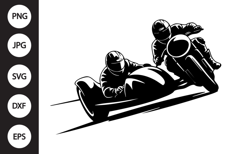 Sidecar Racing SVG example image 1