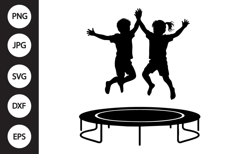 Jumping Silhouette Image 19