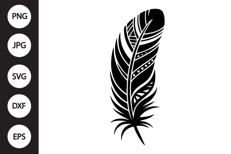 Feather Silhouette Image 23