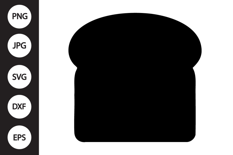 Bread Slice SVG example image 1