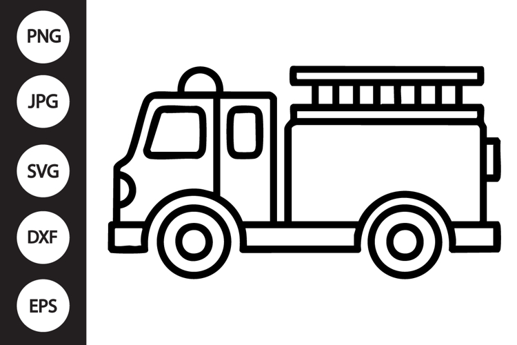 Truck Silhouette Image 3