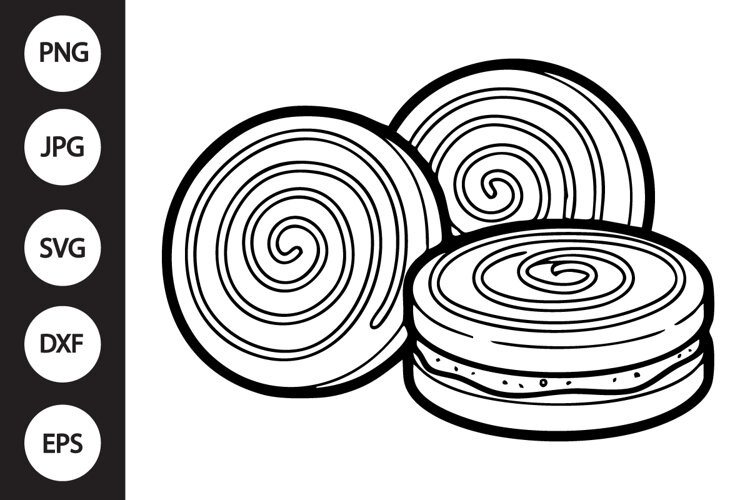 Viennese Biscuits SVG example image 1