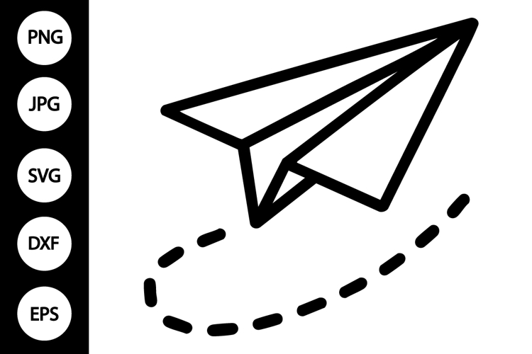 Airplane Outline SVGs Image 7