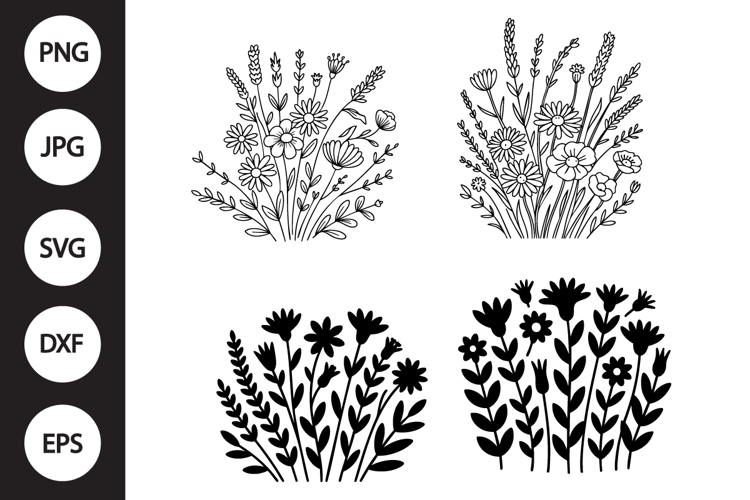 Flower Coloring Pages Image 3