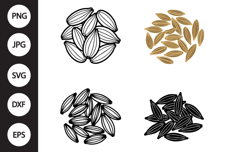 Fennel Seeds SVG, Fennel Seeds Clipart