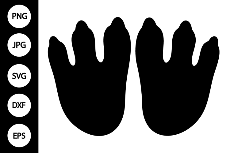 Silhouette Dinosaur Clipart Image 9