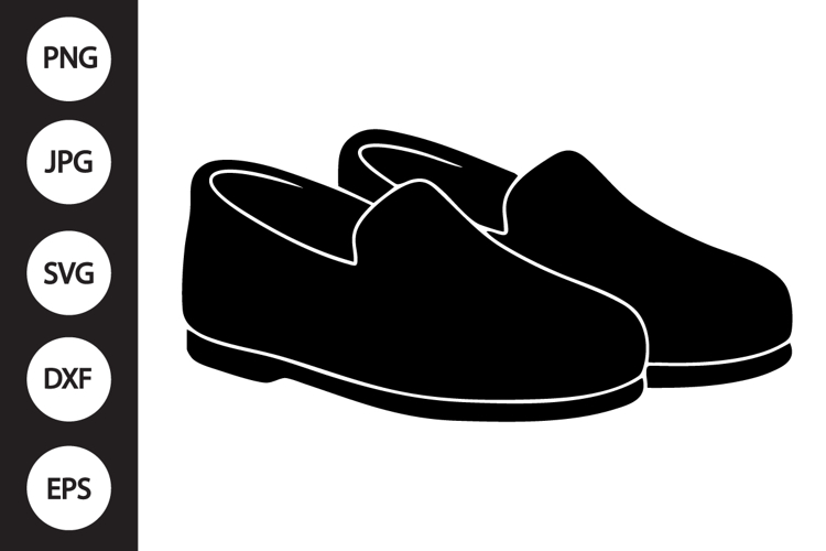 Moccasin Slippers SVG example image 1