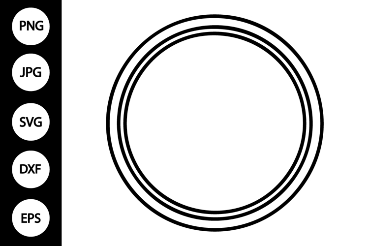Double Circle Svg Image 4