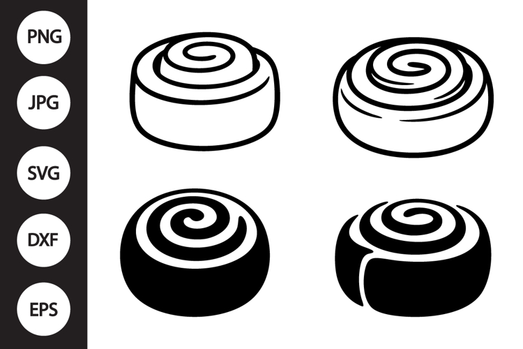 Cinnamon Roll Clipart