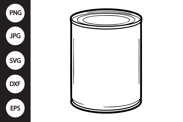Tin Can SVG