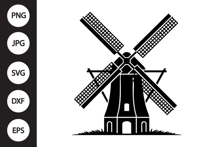 Windmill Svg Image 7