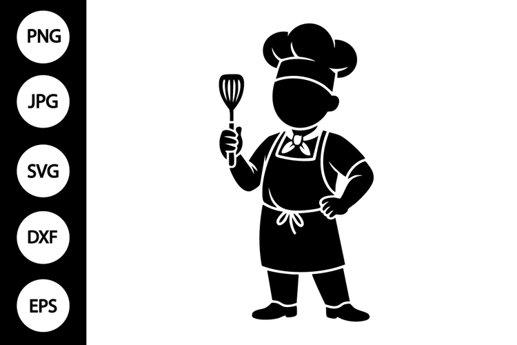Chef Silhouette Image 2