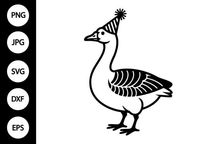 Goose Silhouette Image 11
