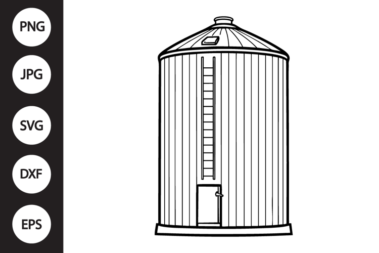Grain Bin SVG