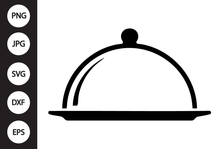 Restaurant Cloche SVG example image 1